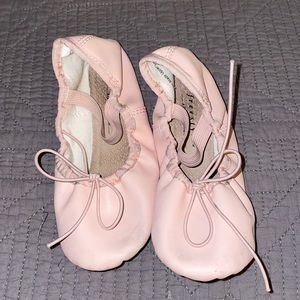 Pink ballet shoes